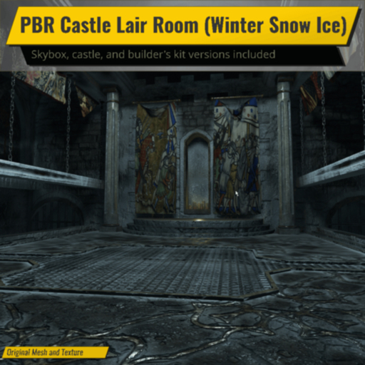 PBR Castle Lair Room (Winter Snow Ice)